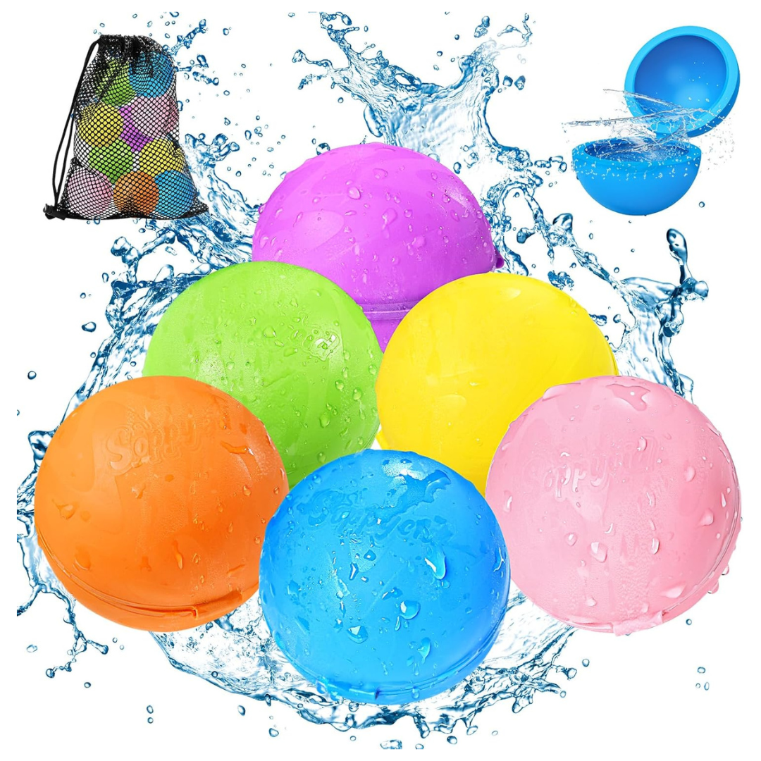 🏆Summer Hot Toys🔥Reusable Water Balloons Pool Beach water Toys for Boys and Girls,