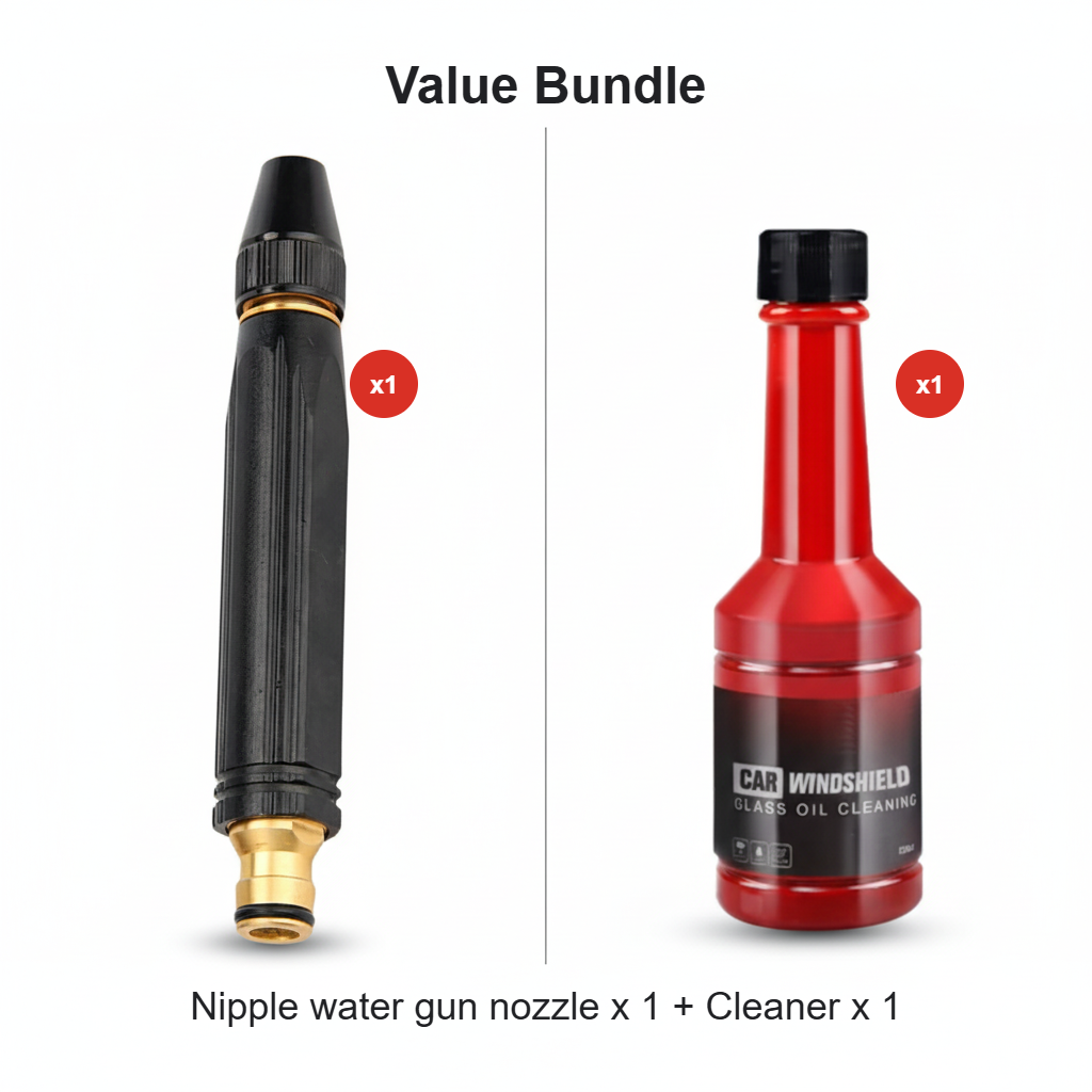 🚗 High-Pressure Car Washing Nozzle – Powerful, Easy & Save Big at Home 💦✨