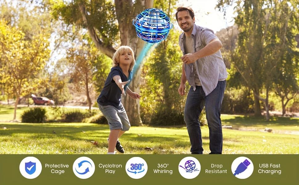 🏆Hot-selling🌟🔮Flying Orb Ball 2026 Hand Controlled Hover Boomerang Toy