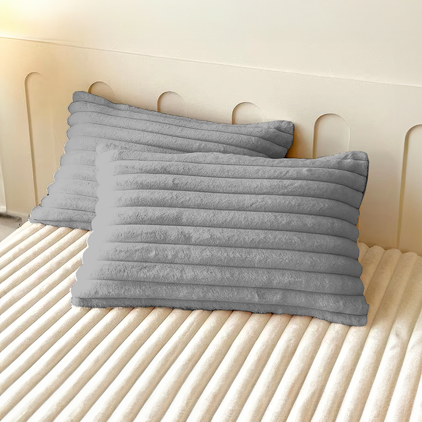 Pillow Cases For Ultra-Soft Luxury Fitted Bed Sheet