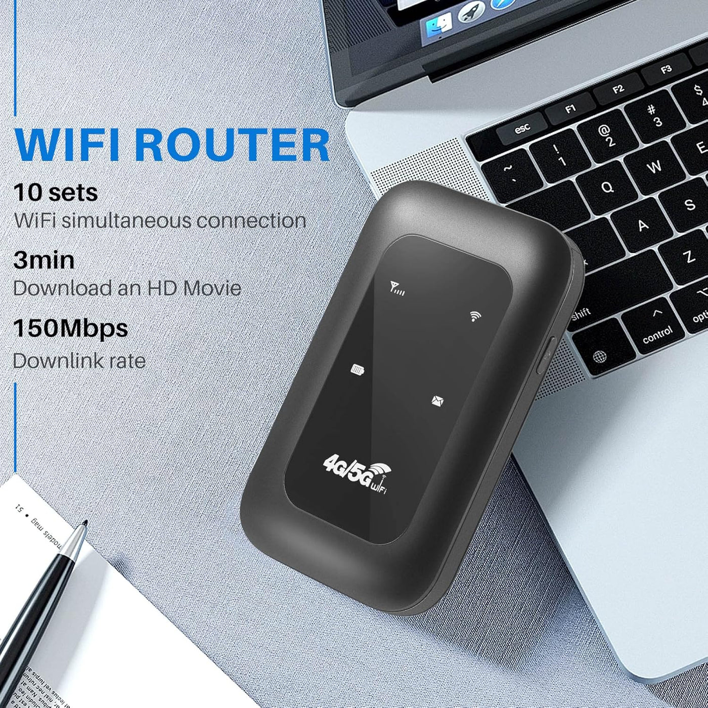 🏆Flash Sale⚡ 50K+ SOLD! Portable 5G WiFi Router – High-Speed Mobile Wireless Internet Hotspot