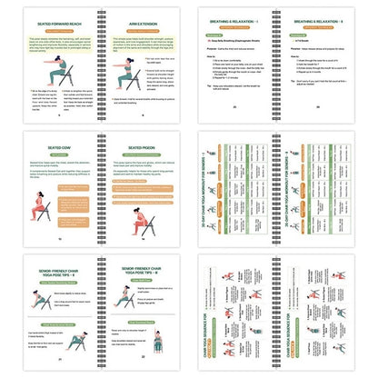 🏆Flash Sale 5K+ SOLD!🔥The Complete Guide to Chair Yoga for Seniors Over 60: 40+ Low-Impact Easy Exercises to Restore Strength, Mobility, Balance, and Lose Weight