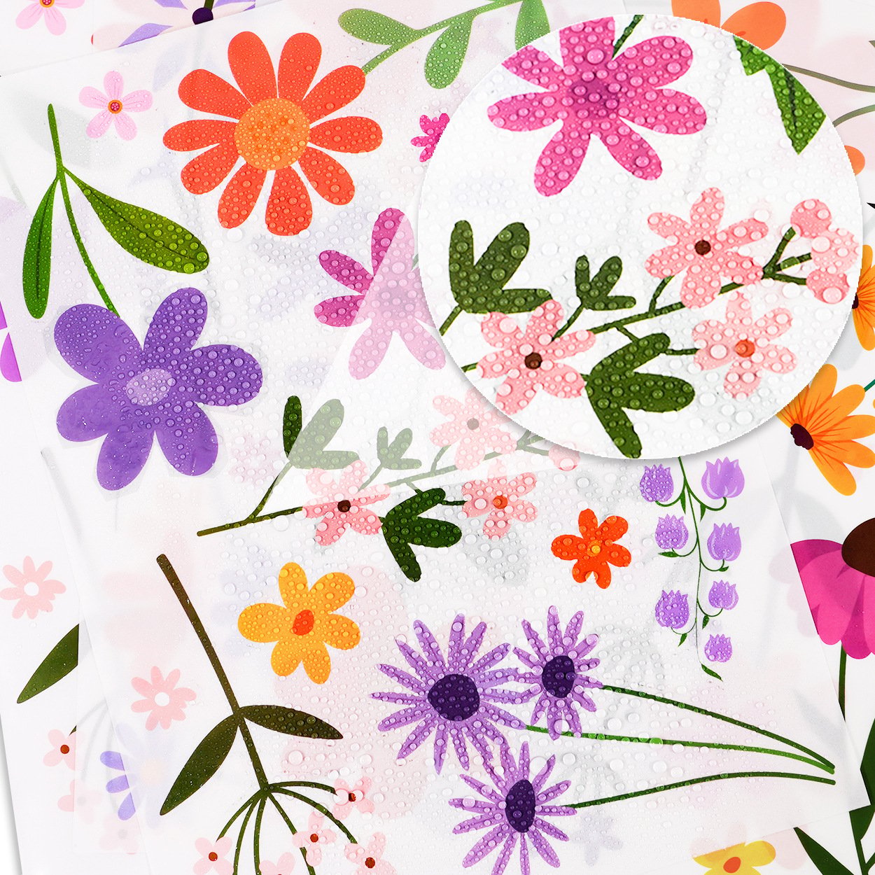 Boho Flower Wall Decals