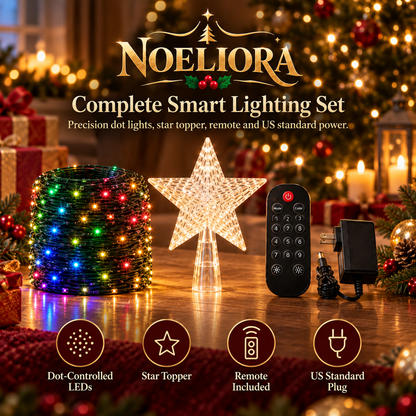 ✨Free shipping to your door✨Smart Christmas Tree Lights – App-Controlled Color Effects