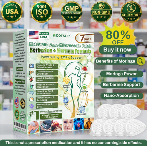 👨‍⚕️⚡DOTALE® Metabolic Nano Microneedle Patch Just once a day, visible changes in 7 days