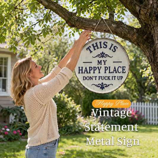 🔥Last Day 50% OFF🔥“This Is My Happy Place” Door Sign