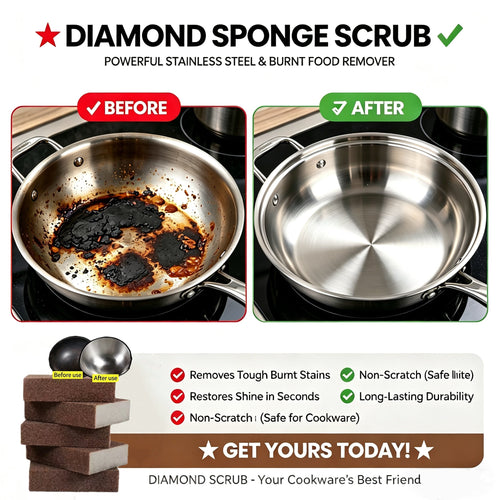 🔥Last Day 49% OFF🔥This Week Promotions🎉-Brown Sponge Scrubber🧽