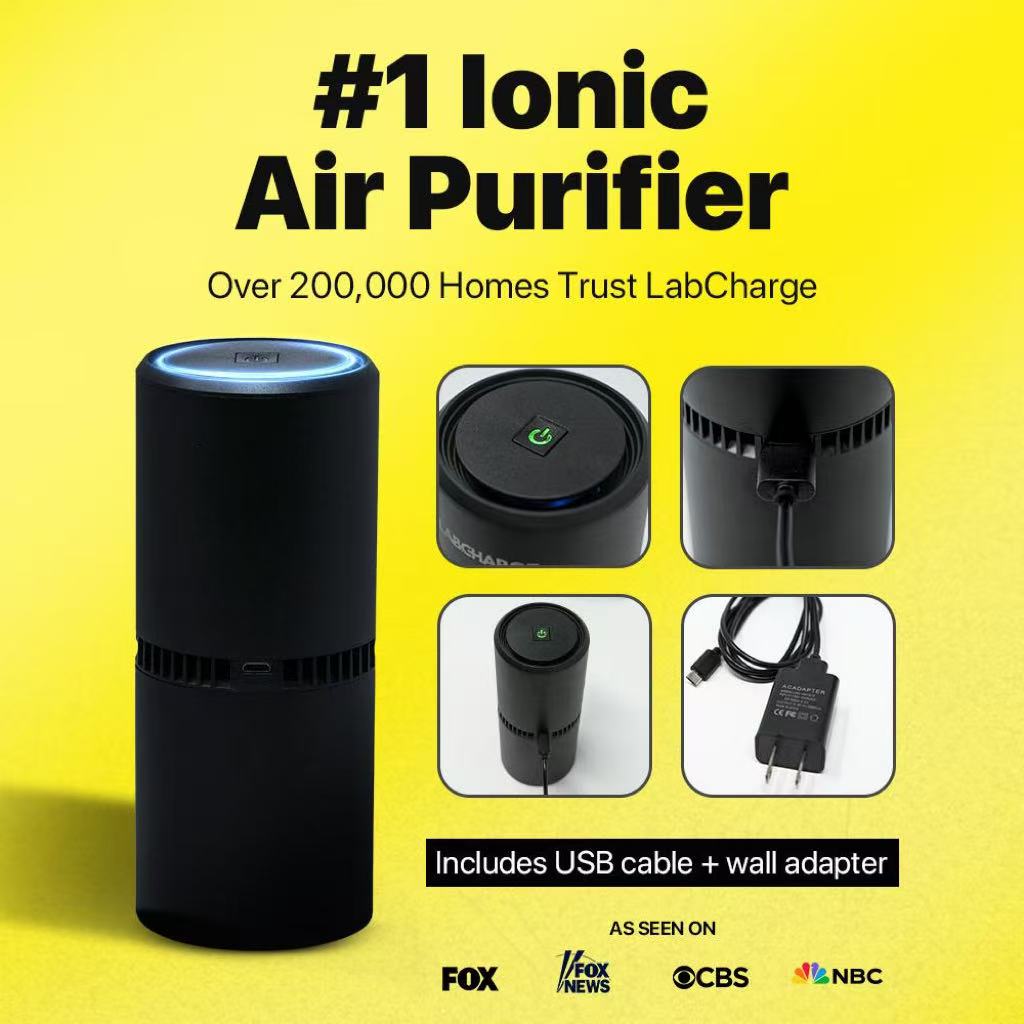 🔥Last Day 50% OFF🔥Ionic Air Purifier From Lab Charge
