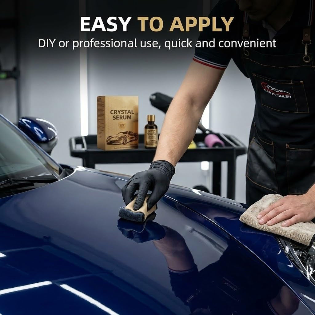 🔥LAST DAY Promotion 49% OFF-Crystal Serum for Cars - Premium Nano Ceramic Paint Coating Serum
