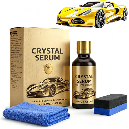 🔥LAST DAY Promotion 49% OFF-Crystal Serum for Cars - Premium Nano Ceramic Paint Coating Serum