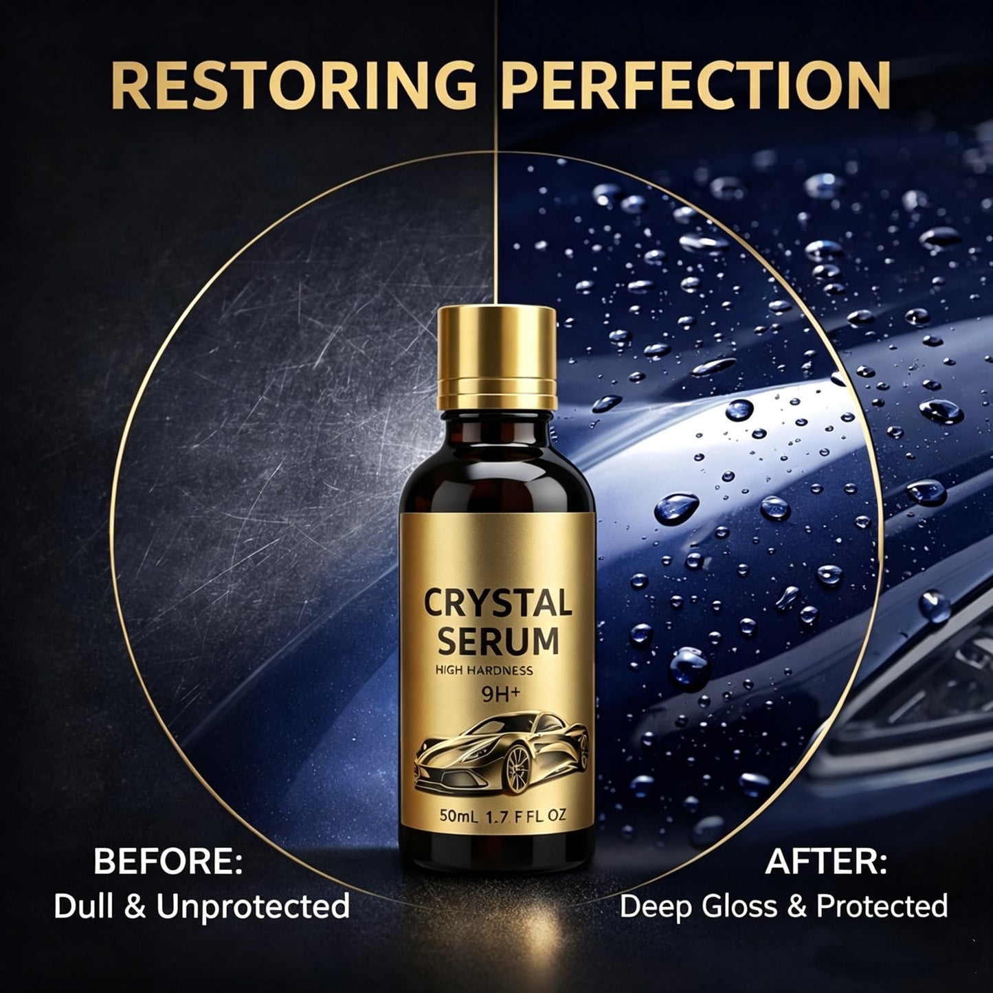 🔥LAST DAY Promotion 49% OFF-Crystal Serum for Cars - Premium Nano Ceramic Paint Coating Serum