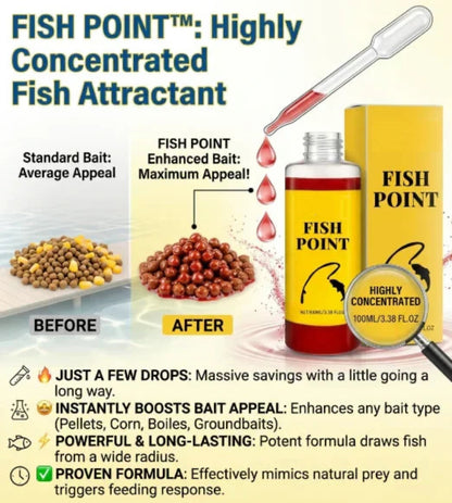 🎣Concentrated Fish Attractant Liquid – 🐟Fast-Acting Red Worm Formula -8JX3