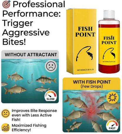 🎣Concentrated Fish Attractant Liquid – 🐟Fast-Acting Red Worm Formula -8JX3