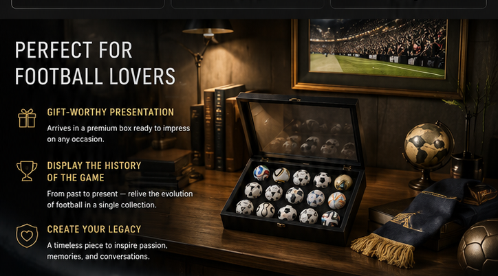 🏆Flash Sale 5K+ SOLD!⚽15 Pcs Classic Football Collectible Gift Sets from 1970 to 2026 Football Cup