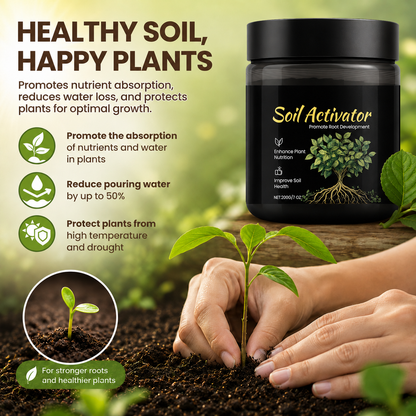 🌿Organic Soil Pro Activator🪴 Garden Secret Loved by 75K+ Plant Owners-EQ