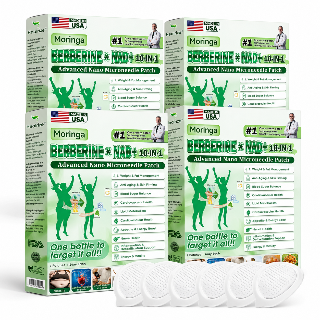 🧑‍⚕️🩺 Moringa · Berberine × 𝟏𝟎-𝐢𝐧-𝟏 𝐀𝐝𝐯𝐚𝐧𝐜𝐞𝐝 𝐍𝐚𝐧𝐨 𝐌𝐢𝐜𝐫𝐨𝐧𝐞𝐞𝐝𝐥𝐞 𝐏𝐚𝐭𝐜𝐡 — 𝐎𝐧𝐜𝐞 𝐃𝐚𝐢𝐥𝐲, 𝐕𝐢𝐬𝐢𝐛𝐥𝐞 𝐑𝐞𝐬𝐮𝐥𝐭𝐬 𝐢𝐧 𝟕 𝐃𝐚𝐲𝐬