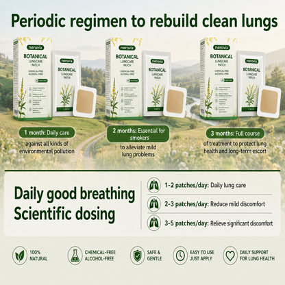 👨‍⚕️Flash Sale 5K+ SOLD!✨Nerovix® Botanical LungCare Patch