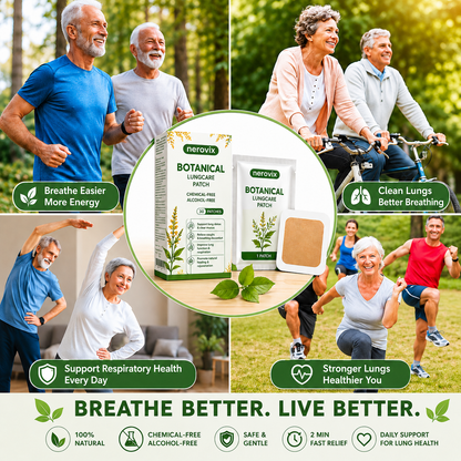 👨‍⚕️Flash Sale 5K+ SOLD!✨Nerovix® Botanical LungCare Patch