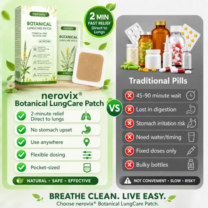 👨‍⚕️Flash Sale 5K+ SOLD!✨Nerovix® Botanical LungCare Patch