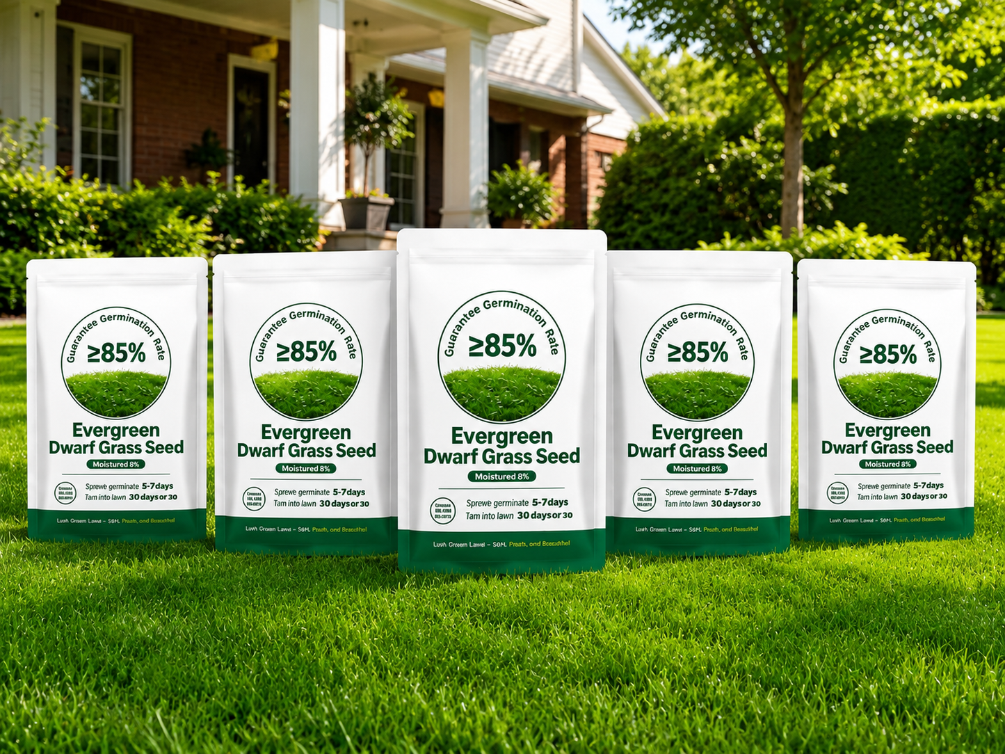 🔥Last Day Promotion 49% OFF🔥🌱2026 Evergreen Dwarf Grass Seed for Four Seasons| Durable, Vibrant Green All Year