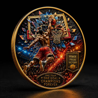 🔥Last Day 50% OFF🔥Limited edition basketball commemorative collectible coins