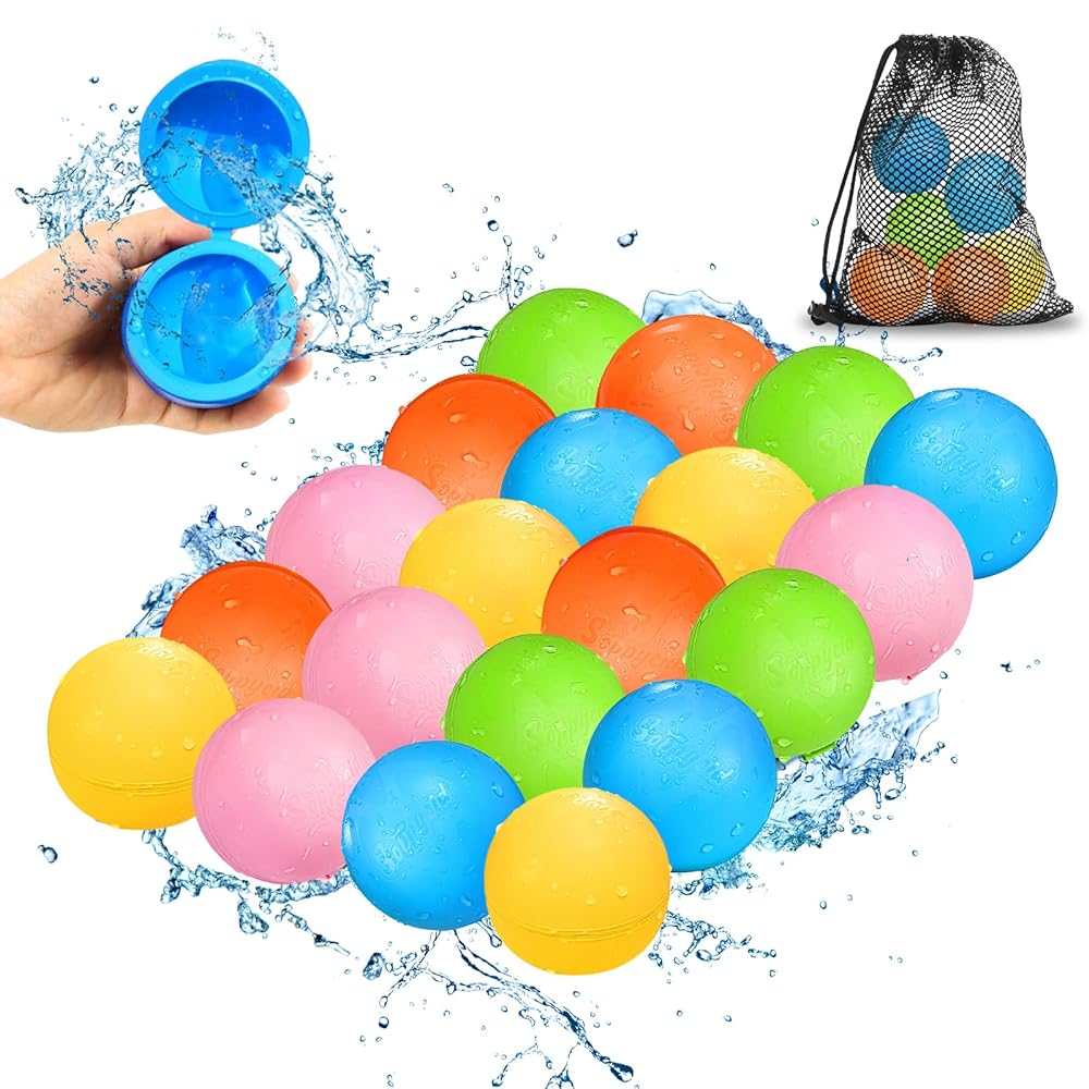 🏆Summer Hot Toys🔥Reusable Water Balloons Pool Beach water Toys for Boys and Girls,