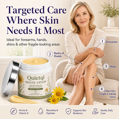 ⭐ Trusted by 100,000+ Customers – Quietqi Bruise Recovery Cream