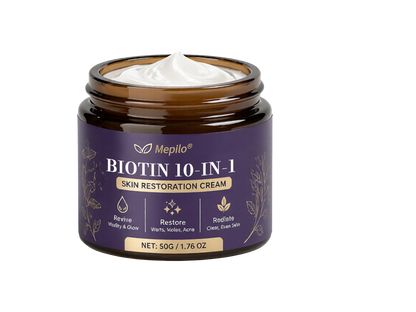 Made and Shipped from USA ✨Mepilo® Biotin 10-in-1 Skin Restoration Cream 🍀