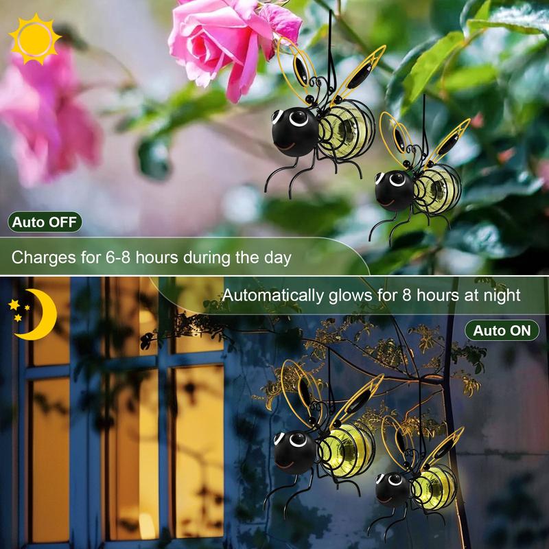 ✨This Week's Special Price💥-Outdoor Hanging Solar Bee Light