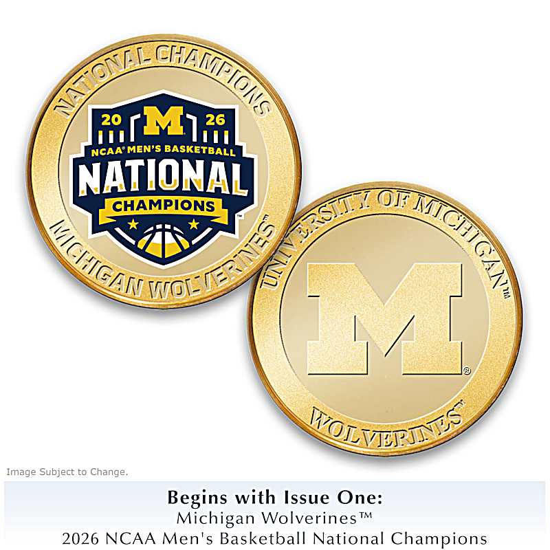 🔥Last Day 50% OFF🔥Michigan 2026 NCAA Men's Basketball National Champions Coins