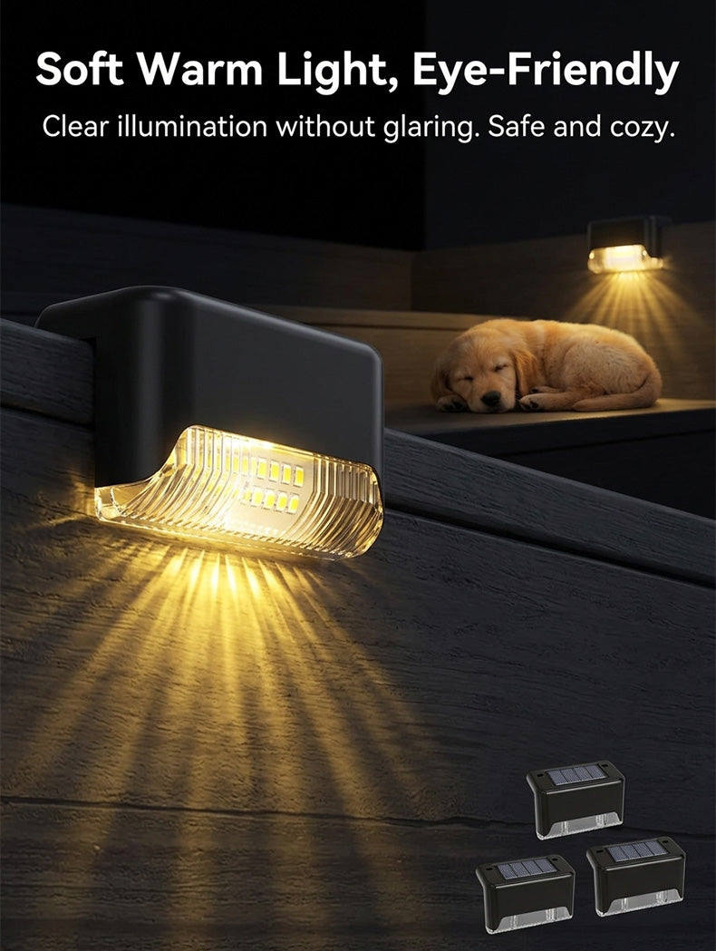 Solar Waterproof Fence Light