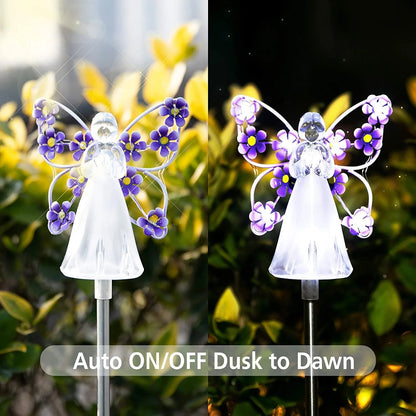 Waterproof 👼 Solar Angel lights