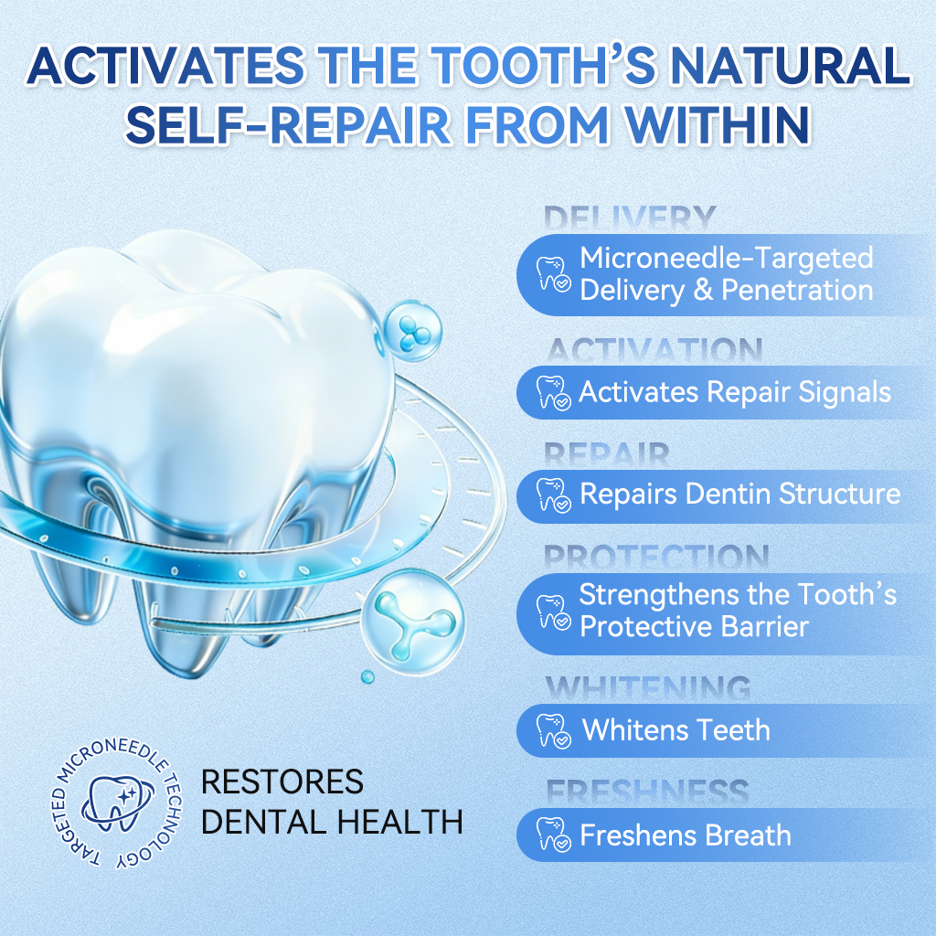 🔥Last Day 49% OFF🦷 Tideglusib Fast‑Dissolving Tooth & Gum Repair Oral Strips ✨