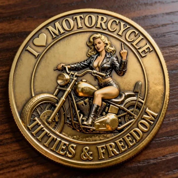 🏆Flash Sale⚡50K+ SOLD! Old Bastards Motorcycles Club – I ♥ Motorcycle,TITTIES & FREEDOM!