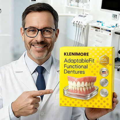 🏆Flash Sale 5K+ SOLD!✨Realistic Upper & Lower Dentures - Natural-Looking Teeth Replacement