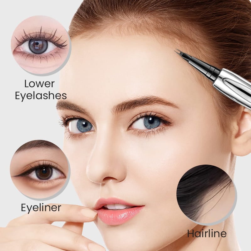 Upgraded Natural Waterproof Eyebrow Pen