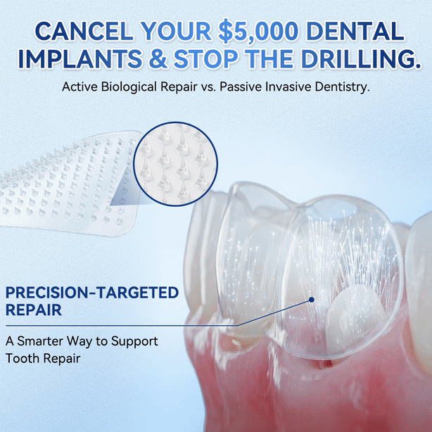 🔥Last Day 49% OFF🦷 Tideglusib Fast‑Dissolving Tooth & Gum Repair Oral Strips ✨