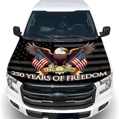 🔥Limited time 49% OFF🚗Patriotic American Flag Car Hood Cover