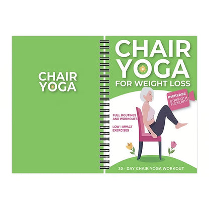 🏆Flash Sale 5K+ SOLD!🔥The Complete Guide to Chair Yoga for Seniors Over 60: 40+ Low-Impact Easy Exercises to Restore Strength, Mobility, Balance, and Lose Weight