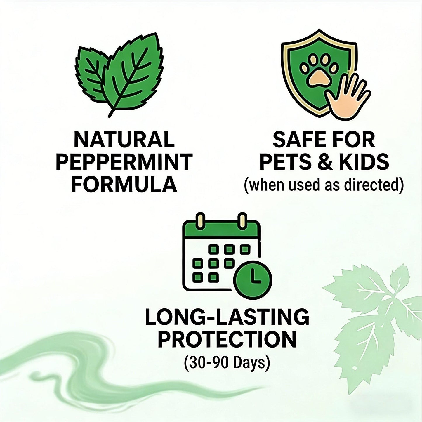 🏆Flash Sale 5K+ SOLD!🔥🟢 Natural Peppermint Rodent Repellent Tablets – 10 Pack
