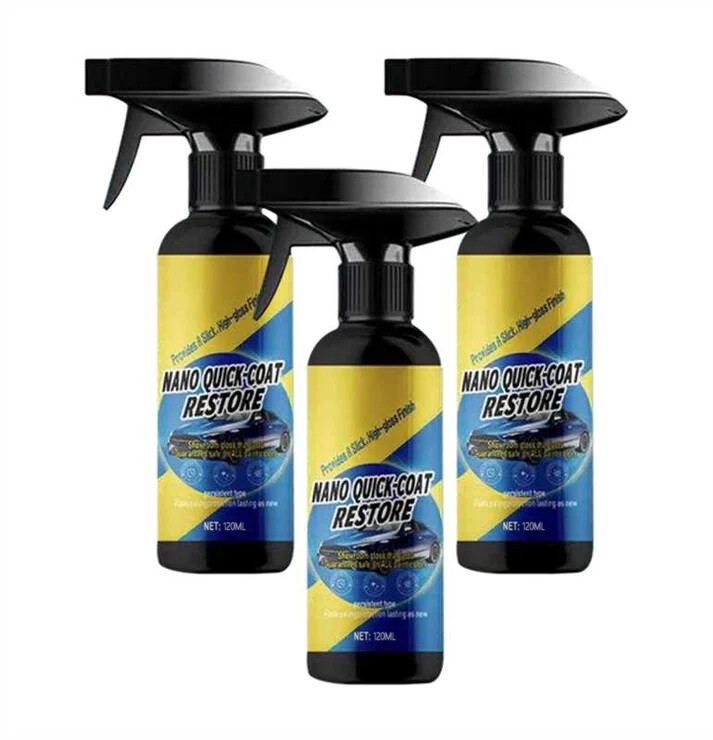 🏆Flash Sale⚡5K+ SOLD! Tryzovira Car Nano quick-coat restore-Coating Spray