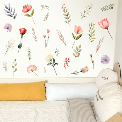 Boho Flower Wall Decals