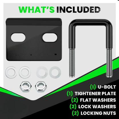 Hitch Tightener Anti-Rattle Clamp(Protective Anti-Rust Coating)