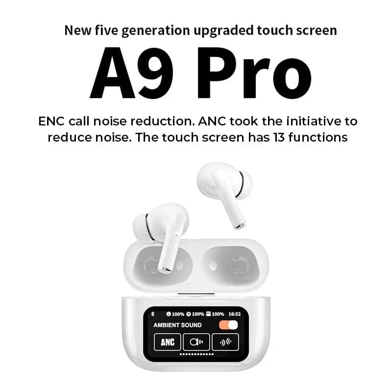 New Bluetooth Earbuds With Full Color Display