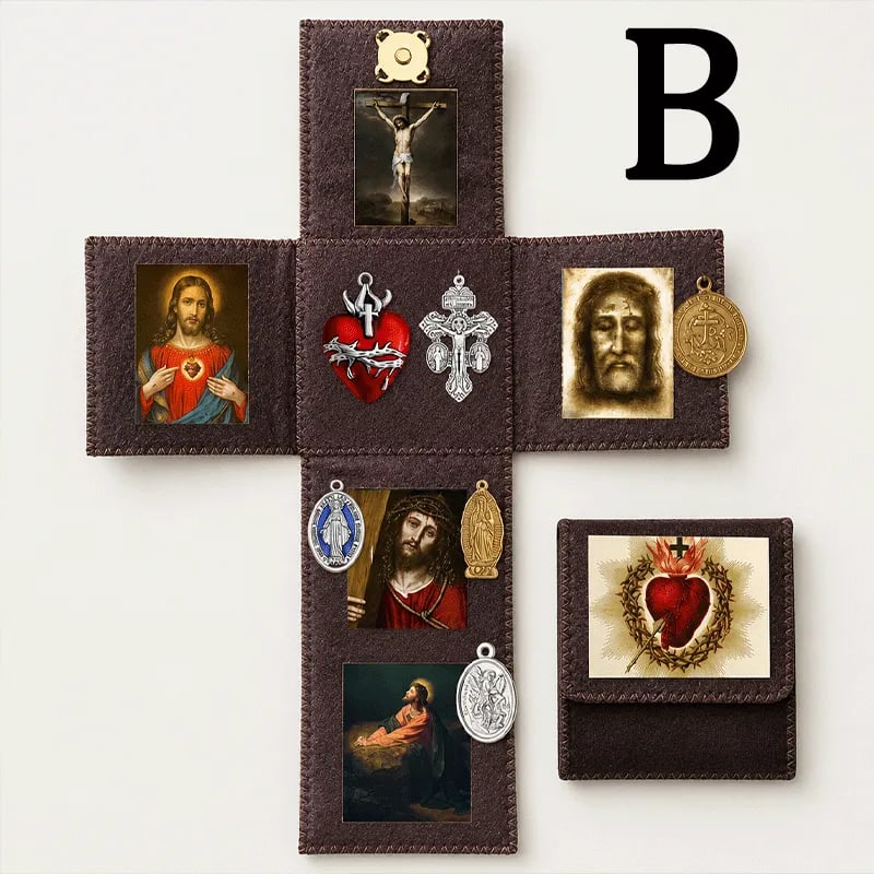 🙏 Limited-Time 49% OFF | Portable Catholic Altar ✝️ A Sacred Prayer Companion for Home & Travel