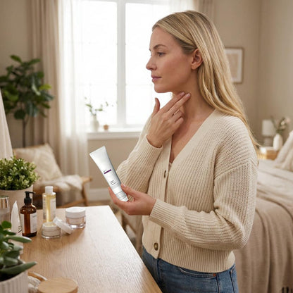 🔥LAST DAY 49% OFF🔥Collagen Fullerene Neck Cream -Tighten and Lift Firming Neck Cream,Neck Firming Cream for Crepey Skin,Reduces Wrinkles