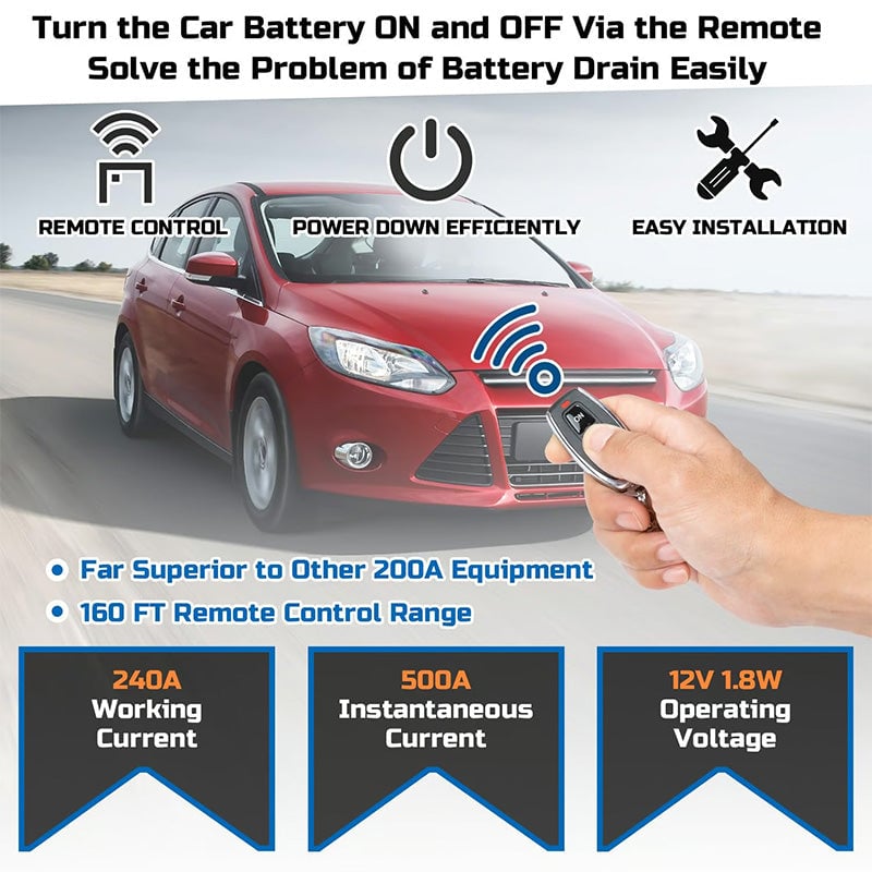 Smart Remote Control Car Kill Switch