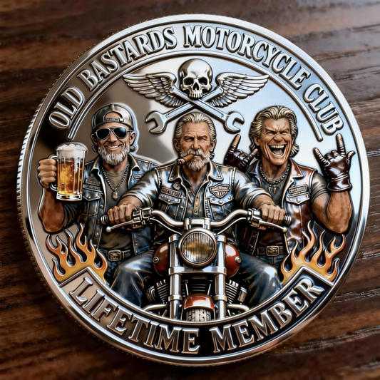 🏆Flash Sale⚡50K+ SOLD! Old Bastards Motorcycles Club – I ♥ Motorcycle,TITTIES & FREEDOM!