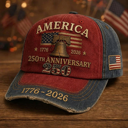 🏆Flash Sale 5K+ SOLD!🔥🧢Official 1776–2026 Tribute Design Embroidered Cap 🇺🇸