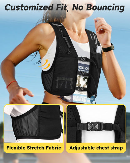 Lightweight Running Vest for Women Men